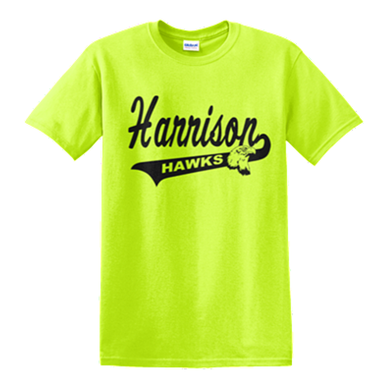 Harrison Hawks ADULT Track Meet T-Shirt