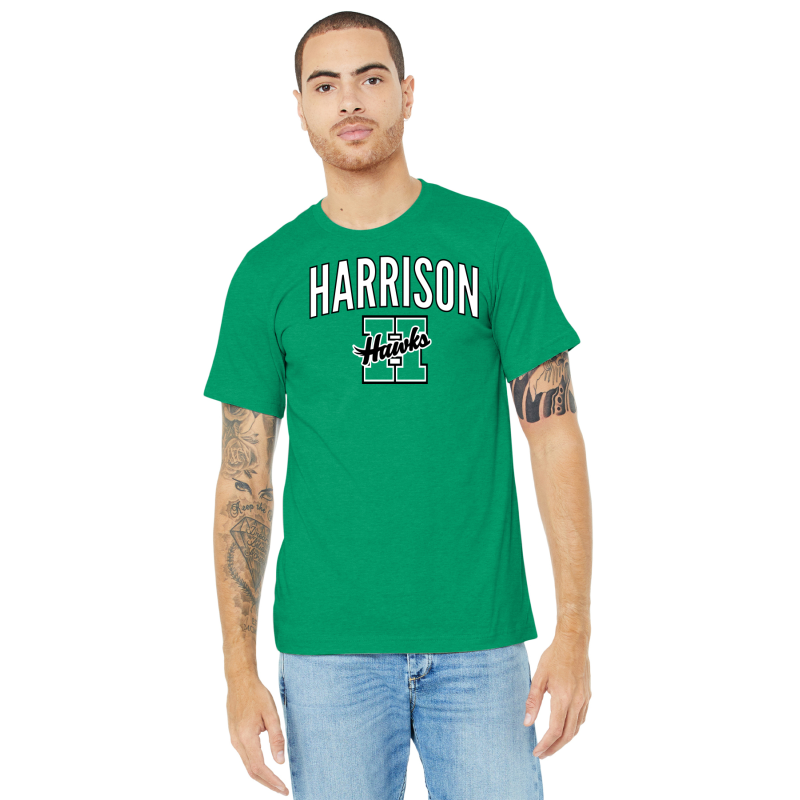        BC3001 BELLA+CANVAS® Unisex Jersey Short Sleeve Tee; HARRISON H