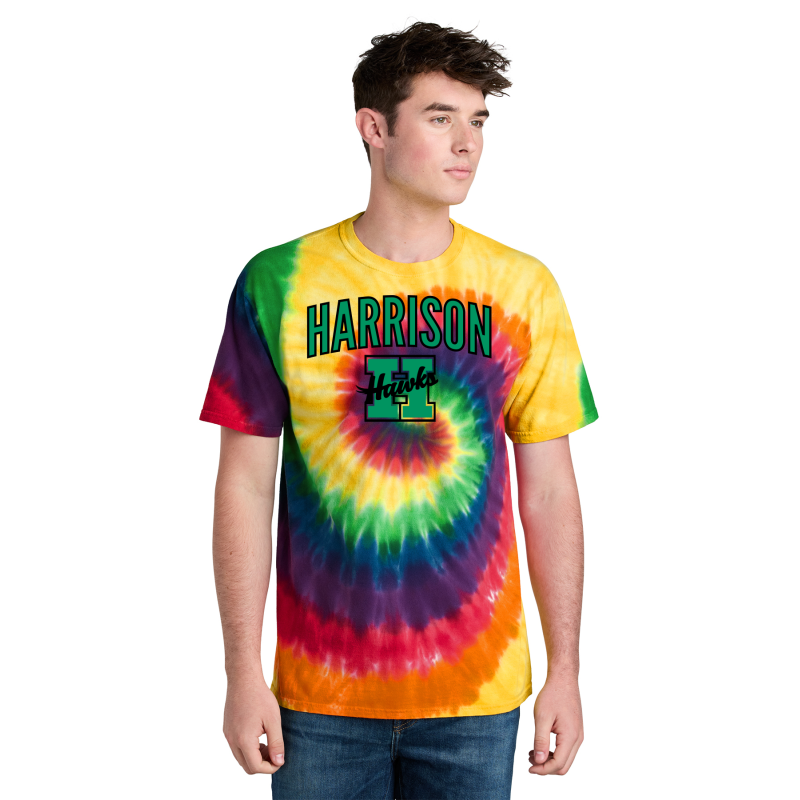 PC147 Port & Co™ Tie-Dye Tee; HARRISON H