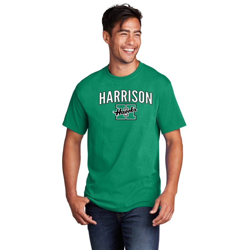     PC54 Port & Co™ Core Cotton Tee; HARRISON H