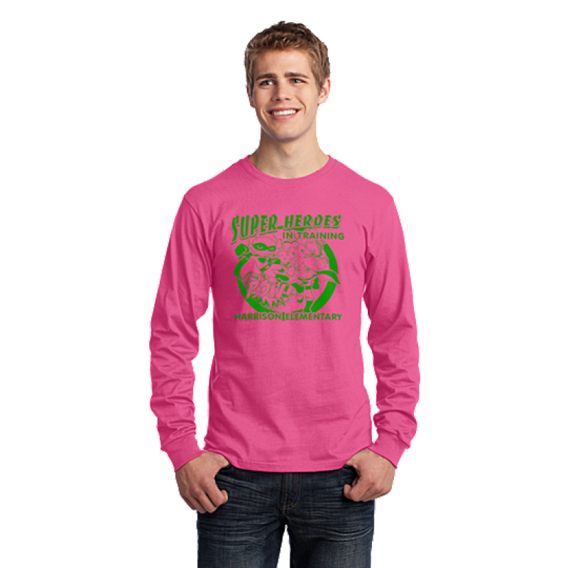 Harrison Great Day to be a Hawk Full Front Unisex Long Sleeve T-shirt